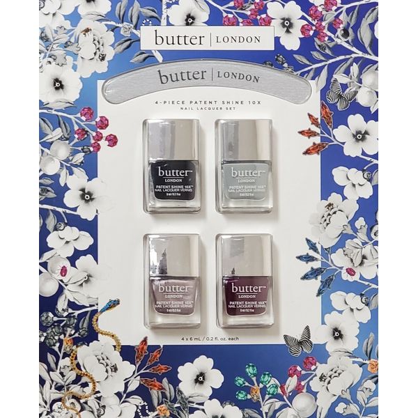 Butter London 4-Piece Patent Shine 10X Nail Lacquer Set - Brolly, London Fg