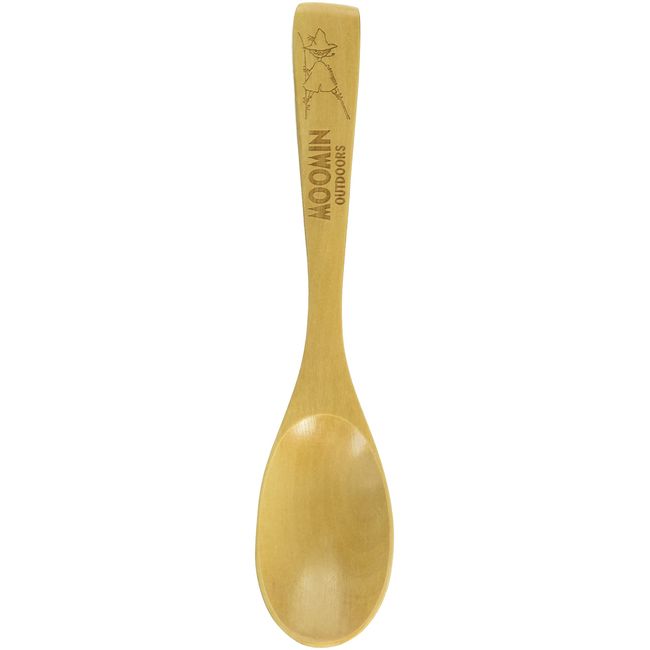 Yamakasyoten Moomin MM4602-850 Wooden Spoon, Approx. 7.1 Inches (18 cm), Outdoors, Snufkin