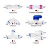 PAROAD 30 Pieces Water Filter Fitting, Water Inlet Pipe Universal Connection Set (3/8 Inch (9.53 mm)