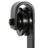 6.6 FT Sliding Track Barn Door Basic Hardware Kit Closet Hang Style Track Rail
