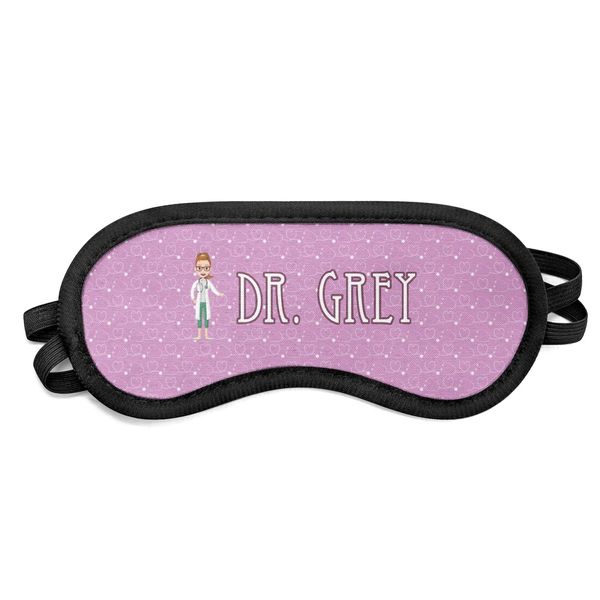 Personalized Doctor Avatar Sleeping Eye Mask - Small