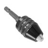 Bestgle 0.3-6.5mm Keyless Drill Chuck Conversion Tool Quick Change Converter Screwdriver Driver Adapter with 1/4'' Hex Shank