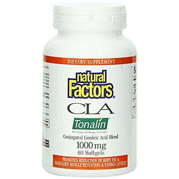 CLA Tonalin by Natural Factors 60 Softgels