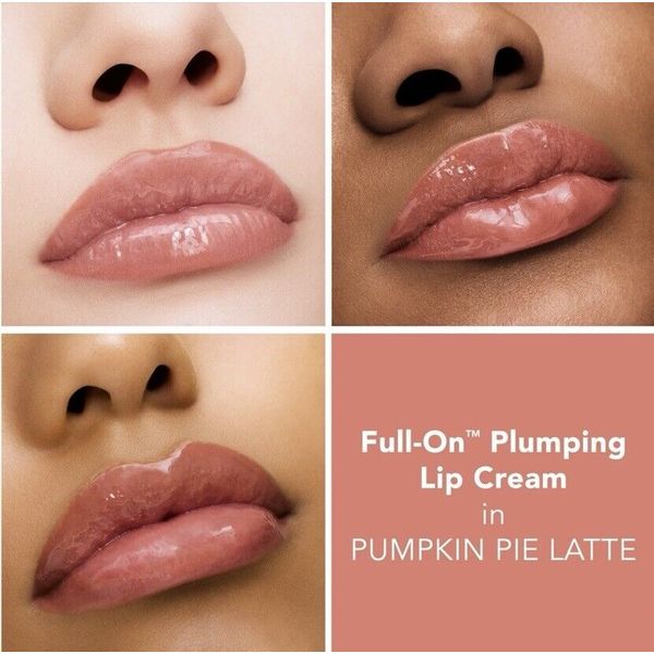 BUXOM Keep It Spicy Full-On Plumping Lip Cream*PUMPKIN PIE LATTE*🎃 NIB Ltd.ed