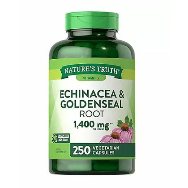 Nature's Truth Echinacea & Goldenseal Root 1400 mg (250 ct.)