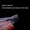 Kalolary Double Sided Tape for Nails, Nail Adhesive, Nail Art, Fake Nails, Jelly Nail Art, Clear Sticker Decals, Set of 10