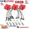 Ignition Coil DR39 & Spark Plug & Wire Set For 1996-08 Buick Lucerne Chevy 3.8L