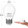 8-Pack Ceiling Fan Light Bulbs, 40W Equivalent, 5000K Daylight, A15 LED Bulb