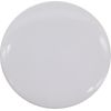 Plain white pinback button for DIY crafts - GLOSSY, standard sizing (2.25 inches) - single button