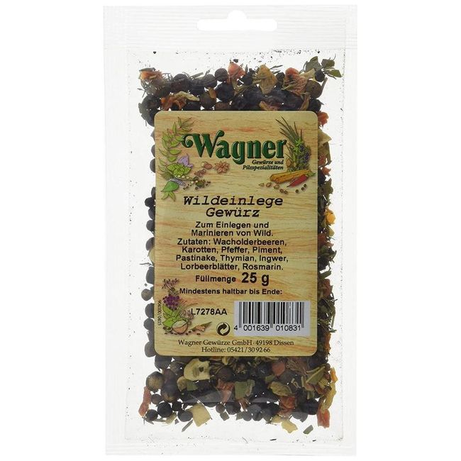 Germany Wagner Gewir Wildline Crab Geewirzmis Pore Pack (4 x 25g)