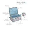 Hobby Gift Medium Sewing Craft Hobby Storage Box, Rectangle, Sewing Notions