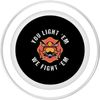 You Light 'Em We Fight 'Em For Firefighter PopSockets PopGrip for MagSafe