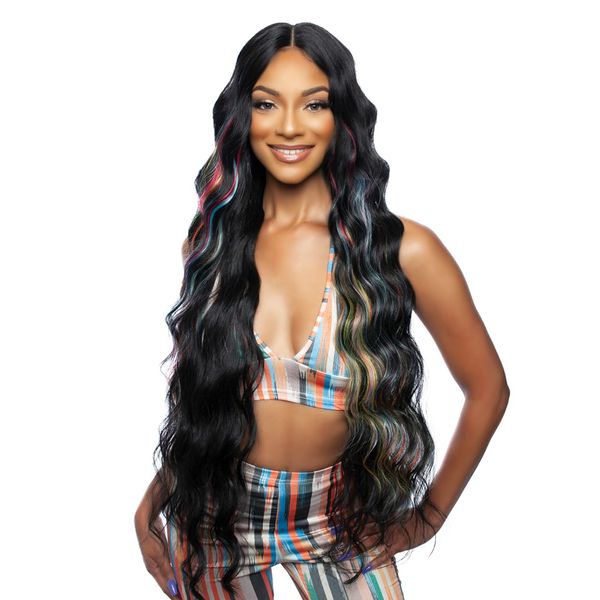 Mane Concept Human Hair Blend HD Lace Front Wig Brown Sugar BSHC292 Skipper (GR6613)