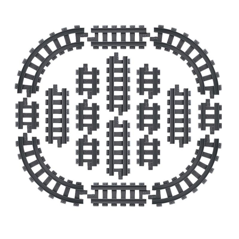 Thomas & Friends - PLARAIL TOMY- Lot Of Blue Track- Curves, Straights