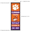 Clemson Tigers Banner and Scroll Sign