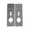 Pro-Lok Alarm Lock Trilogy Flat Plate Set (Stainless Steel)