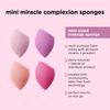 REAL TECHNIQUES Mini Miracle Complexion Sponges, 4 Mini Sponges