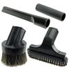 Spares2go Soft Dusting Brush Cleaning Tool Kit for Bosch Vacuum Cleaner (35mm)