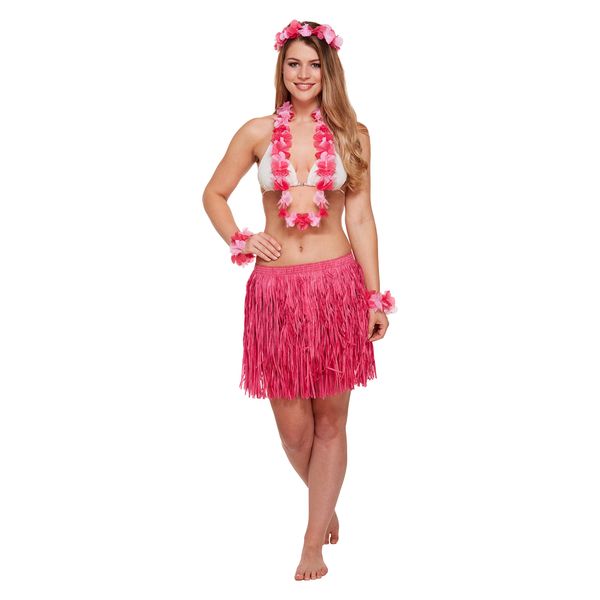 Hen Party Superstore Pink Hawaiian Set