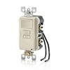 Leviton AFCI/Switch Combination, 15 Amp, Self Test, LED Indicator Light, AFSW1-T, Light Almond