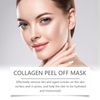 Collagen Reverse Volume Peel off Face Mask Pack,Korean Collagen Face Mask,Hydrolyzed Collagen for Elasticity,Face Masks Skincare Peel off,Korean Skin Care Facial Mask,Collagen Film Mask Dissolve