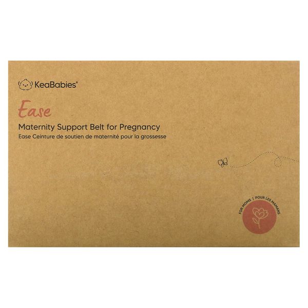 Ease, Maternity Support Belt For Pregnancy, Medium/Large, Midnight Black, 1