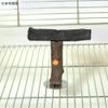 Binchotan Charcoal Perch for Bird Claw Sharpener, T-Shape, For Cages (Small)