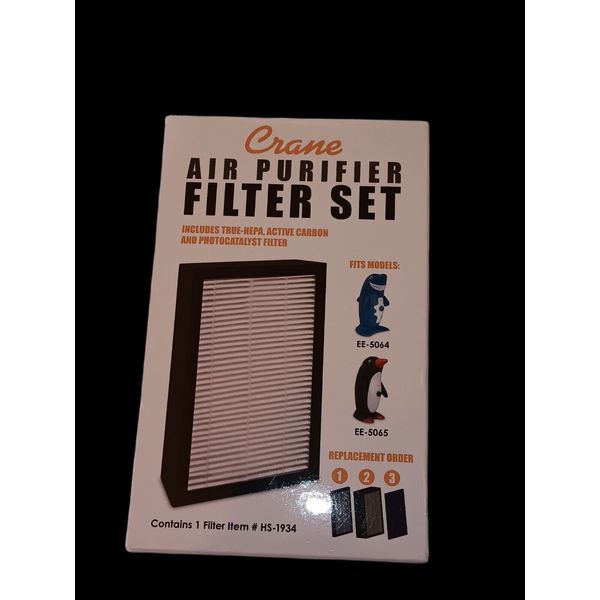 Crane Air Purifier Filter Set HS-1934 Home