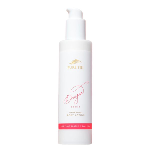 PURE FIJI Body Lotion Hydrating - Moisturizing Lotion for Dry Skin with Coconut Milk and Vitamin E, Organic Body Lotion For Women and Men, Dragon Fruit Scent, 8 oz