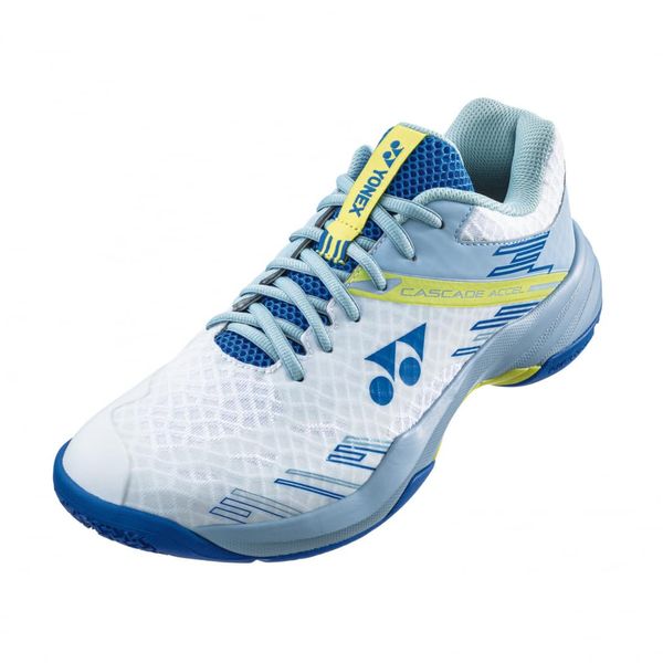 Yonex Power Cushion Cascade Accelerator Slim Badminton Shoes, smoke blue/white (574)