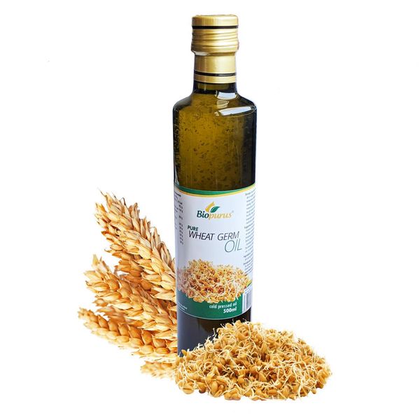 Pure Cold Pressed Wheat Germ Oil 500ml Biopurus