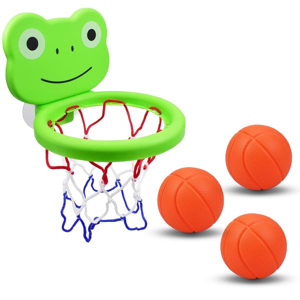 Bath Toy for 1-3 Year Old Toddler Basketball Hoop Toys Age 1 2 3 Boys Girls Bath Toys Gifts for 1-3 Year Old Boys Babies Toddlers Newborn Baby Birthday Gifts Present Age 6M+