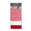 Emma Barclay Utopia 3 Pack Waffle Kitchen Tea Towel Set (45x65cm) (Red)