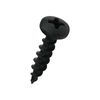1000 Pack #8 x 3/4" Coarse Deep Thread Pan Head Screws Black Phosphate Wood MDF