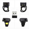 Eyoyo 1D Wireless Ring Barcode Scanner, Compatible with Bluetooth Function & ...