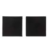 Sorbothane Vibration Isolation Square Pad, 4"x4", 2 Pack (70 Duro, 0.125" Thick)