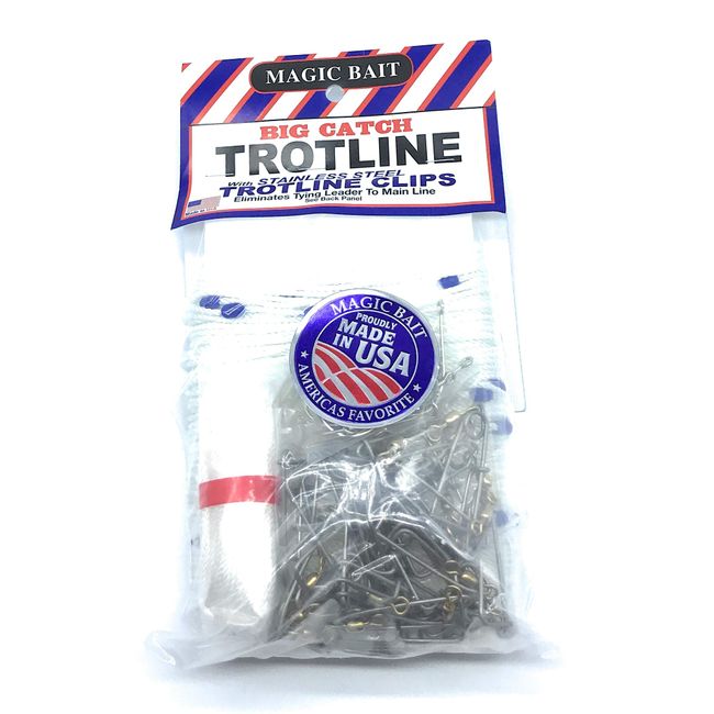 Magic Bait Big Catch 150-Feet Trotline, White