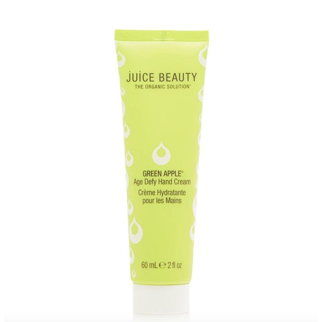 Juice Beauty GREEN APPLE Age Defy Peptide Hand Cream - Luxurious Moisturizing Cream with Jojoba and Shea Butters, Vitamin C, and Peptides - 2 fl oz