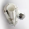 Bathroom Toilet | Siamp Dual Flush Cistern Valve Siphon | Chrome Push Button