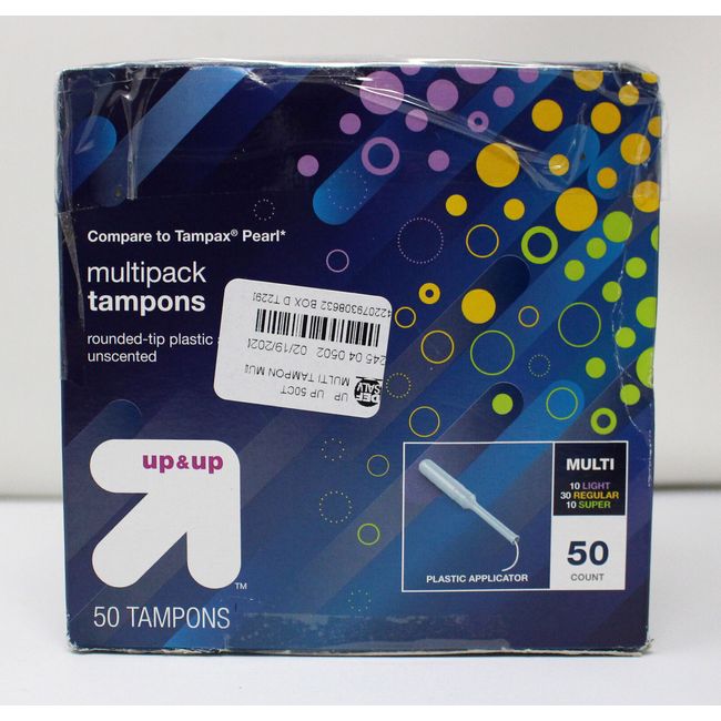 Up & Up Multipack Tampons 50 Count