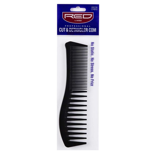 Kiss Red Pro Comb Cut & Detangler (12 Pieces)