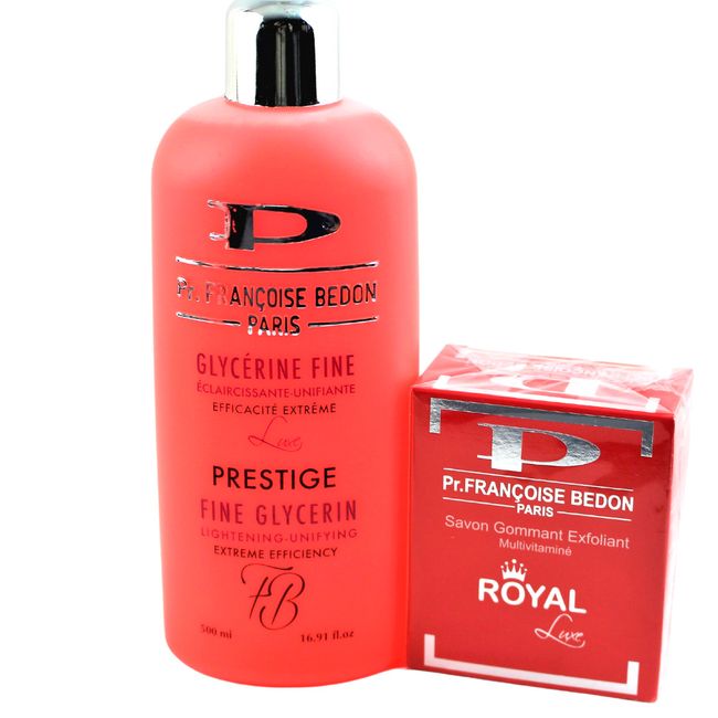 Pr. Francoise Bedon Prestige Fine Glycerin 16.91 fl.oz and Royal Soap free ship