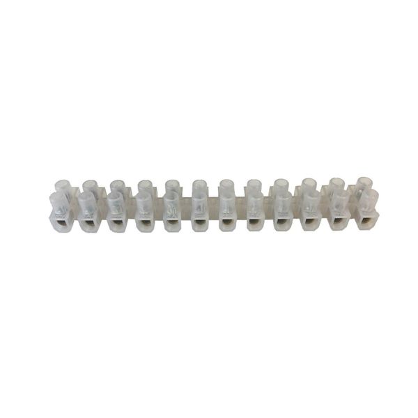 netproshop 2 x Lüsterklemme, 12-polig, 7,5mm²/15A, transparent