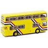 Tiny City No.118 Daimler Freetline DMS ARGOS Yellow (DD2113) Double Decker Bath