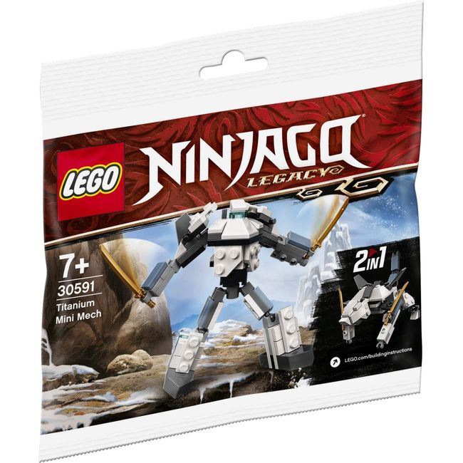 LEGO 30591 Titanium Mini Mech Ninjago Legacy in Sachet/Polybag