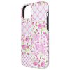 iPhone 14 Plus Quilt Patchwork Collage Summer Bows Rose Pink Floral Collage Case
