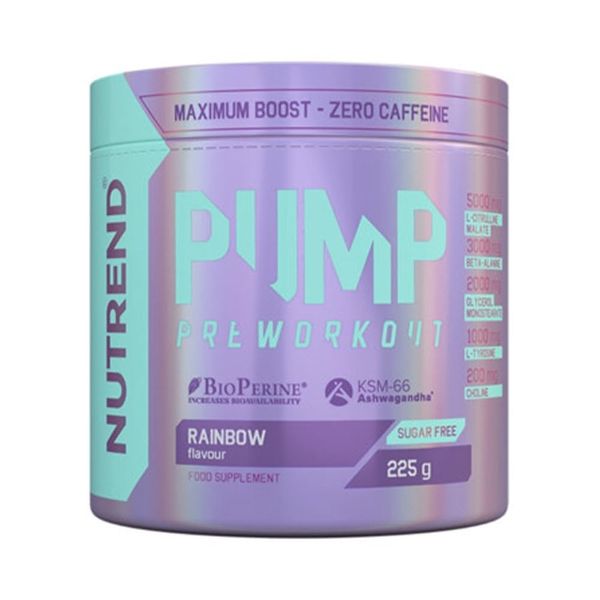Nutrend Pump Pre-Workout Rainbow 225g