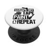 Painting Scrape Off Tape Paint Repeat Painter PopSockets Swappable PopGrip