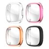 Rc-Z Fitbit Sense 2/Versa 4 4-Pack Screen Protector Case, Anti-Scratch TPU Material, Protects 4 Sides