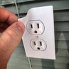 Electrical Outlet Funny Gag Prank - Sticker